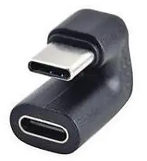 90 Degree USB 3.1 Type C Male To Female USB-C Converter Adapter 90 Degree USB 3.1 Type C Male To Female USB-C Converter Adapter