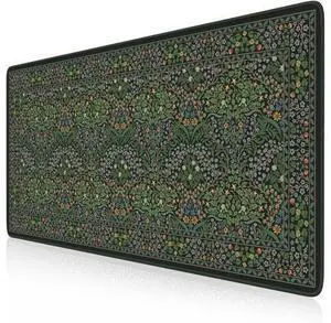 Big Mouse Pad, Desk Pad Mat, Full Desk Large Mousepad, Anti-Slip Smooth Surface XXL Computer Pad with Stitched Edges for Home Office Organizer (Green) Big Mouse Pad, Desk Pad Mat, Full Desk Large Mousepad, Anti-Slip Smooth Surface XXL Computer Pad with Stitched Edges for Home Office Organizer (Green)