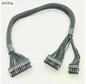 NEW ATX 24pin to (18+10)Pin Modular Power Supply Adapter Cable for Corsair RM650X RM750X RM850X RM1000X 610mm Black Power Cables NEW ATX 24pin to (18+10)Pin Modular Power Supply Adapter Cable for Corsair RM650X RM750X RM850X RM1000X 610mm Black Power Cables