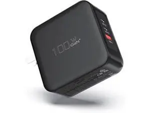 100W USB C Fast Charger, 3-Port GaN Wall Charger PD USB C and QC USB A Charger Adapter Super Fast Type C Charging for MacBook, iPad, iPhone 15 15 Pro, Galaxy S23 Ultra, Steam Deck, Dell XPS, Google 100W USB C Fast Charger, 3-Port GaN Wall Charger PD USB C and QC USB A Charger Adapter Super Fast Type C Charging for MacBook, iPad, iPhone 15 15 Pro, Galaxy S23 Ultra, Steam Deck, Dell XPS, Google