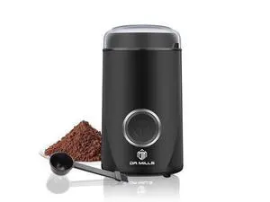 DM-7441 Coffee Grinder Electric, Coffee Bean and Dried Spice Grinder, One Touch Operation, Blade and Cup Made with SUS304 Stainless Steel (Black) DM-7441 Coffee Grinder Electric, Coffee Bean and Dried Spice Grinder, One Touch Operation, Blade and Cup Made with SUS304 Stainless Steel (Black)