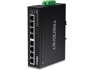 8-Port Industrial Unmanaged Fast Ethernet DIN-Rail Switch TI-E80 8 x Fast Ethernet Ports 1.6Gbps Switching Capacity 8 Port Network Fast Ethernet Switch IP30 Metal Switch Lifetime Protection 8-Port Industrial Unmanaged Fast Ethernet DIN-Rail Switch TI-E80 8 x Fast Ethernet Ports 1.6Gbps Switching Capacity 8 Port Network Fast Ethernet Switch IP30 Metal Switch Lifetime Protection