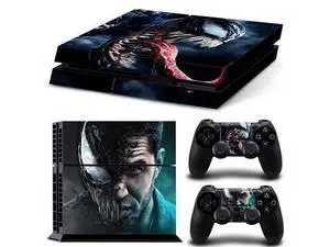 Venom Game Console Vinyl Skin Sticker for PS4 Controller GamePad Decal Printing Protective Film(TN-PS4-7190) Venom Game Console Vinyl Skin Sticker for PS4 Controller GamePad Decal Printing Protective Film(TN-PS4-7190)