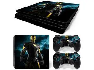 Iron Man Skin Sticker Protective Film for Slim PS4 Slim Console Controller Accessories GamePad Para(TN-PS4Slim-5786) Iron Man Skin Sticker Protective Film for Slim PS4 Slim Console Controller Accessories GamePad Para(TN-PS4Slim-5786)
