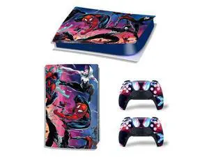 PS5 Digital Edition Skin Sticker Decal for PS5Console and 2 Controllers PS5 Skin Sticker Vinyl(TN-PS5Digital-4293) PS5 Digital Edition Skin Sticker Decal for PS5Console and 2 Controllers PS5 Skin Sticker Vinyl(TN-PS5Digital-4293)