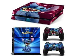 Stitch Cartoon Game Console Vinyl Skin Sticker for PS4 PS 4 Controller GamePad Decal Protective Film(TN-PS4-3010) Stitch Cartoon Game Console Vinyl Skin Sticker for PS4 PS 4 Controller GamePad Decal Protective Film(TN-PS4-3010)