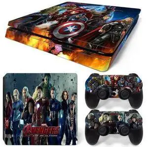 Skin Sticker Protective Film for Slim PS4 PS4Slim Console Controller Accessorie GamePad Cover(TN-PS4Slim-0336) Skin Sticker Protective Film for Slim PS4 PS4Slim Console Controller Accessorie GamePad Cover(TN-PS4Slim-0336)