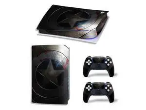 Captain America PS5 Digital Edition Skin Sticker Decal for PS5Console 2 Controllers PS5 Sticker Vinyl(TN-PS5Digital-2258) Captain America PS5 Digital Edition Skin Sticker Decal for PS5Console 2 Controllers PS5 Sticker Vinyl(TN-PS5Digital-2258)