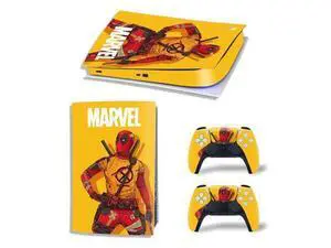 Deadpool PS5 Digital Edition Skin Sticker Decal for PS5Console and 2 Controllers PS5 Skin Sticker Vinyl(TN-PS5Digital-4802) Deadpool PS5 Digital Edition Skin Sticker Decal for PS5Console and 2 Controllers PS5 Skin Sticker Vinyl(TN-PS5Digital-4802)