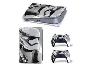 Star Wars PS5 Digital Edition Skin Sticker Decal for PS5Console and 2 Controllers PS5 Skin Sticker Vinyl Film(TN-PS5Digital-4722) Star Wars PS5 Digital Edition Skin Sticker Decal for PS5Console and 2 Controllers PS5 Skin Sticker Vinyl Film(TN-PS5Digital-4722)