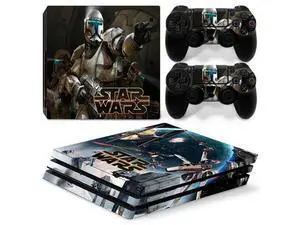 Star Wars Vinyl Skin Sticker Protective Film for PS4 P S 4 Pro Console 2 Controllers Decal Game Accessories(TN-P4Pro-0055) Star Wars Vinyl Skin Sticker Protective Film for PS4 P S 4 Pro Console 2 Controllers Decal Game Accessories(TN-P4Pro-0055)