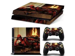 Deadpool Game Console Vinyl Skin Sticker for PS4 Controller GamePad Decal Frinti Protective Film(TN-PS4-2748) Deadpool Game Console Vinyl Skin Sticker for PS4 Controller GamePad Decal Frinti Protective Film(TN-PS4-2748)