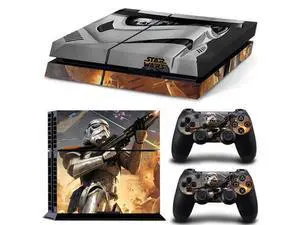Star Wars Game Console Vinyl Skin Sticker for PS4 Controller GamePad Decal Printing Protective Film(TN-PS4-1897) Star Wars Game Console Vinyl Skin Sticker for PS4 Controller GamePad Decal Printing Protective Film(TN-PS4-1897)