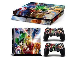 Iron Man Game Console Vinyl Skin Sticker for PS4 Controller GamePad Decal Frinti Protective Film(TN-PS4-1578) Iron Man Game Console Vinyl Skin Sticker for PS4 Controller GamePad Decal Frinti Protective Film(TN-PS4-1578)
