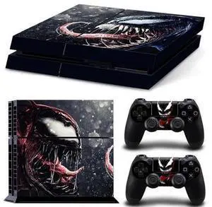 Venom Game Console Vinyl Skin Sticker for PS4 Controller GamePad Decal Printing Protective Film(TN-PS4-7195) Venom Game Console Vinyl Skin Sticker for PS4 Controller GamePad Decal Printing Protective Film(TN-PS4-7195)