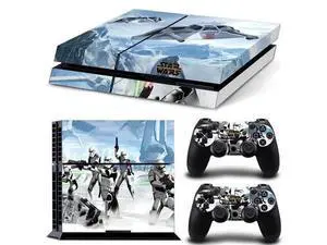 Star Wars Game Console Vinyl Skin Sticker for PS4 Controller GamePad Decal Printing Protective Film(TN-PS4-1893) Star Wars Game Console Vinyl Skin Sticker for PS4 Controller GamePad Decal Printing Protective Film(TN-PS4-1893)