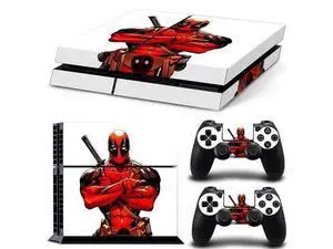 Deadpool Game Console Vinyl Skin Sticker for PS4 Controller GamePad Decal Frinti Protective Film(TN-PS4-2749) Deadpool Game Console Vinyl Skin Sticker for PS4 Controller GamePad Decal Frinti Protective Film(TN-PS4-2749)