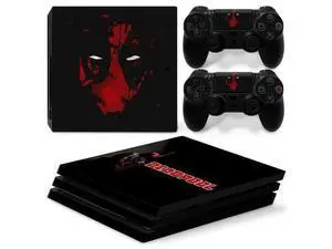 Deadpool Vinyl Skin Sticker for PS4 Pro Console 2 Controllers Decal Film Para Game Accessories(TN-P4Pro-5067) Deadpool Vinyl Skin Sticker for PS4 Pro Console 2 Controllers Decal Film Para Game Accessories(TN-P4Pro-5067)