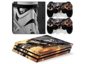 Star Wars Vinyl Skin Sticker Protective Film for PS4 P S 4 Pro Console 2 Controllers Decal Game Accessories(TN-P4Pro-0053) Star Wars Vinyl Skin Sticker Protective Film for PS4 P S 4 Pro Console 2 Controllers Decal Game Accessories(TN-P4Pro-0053)