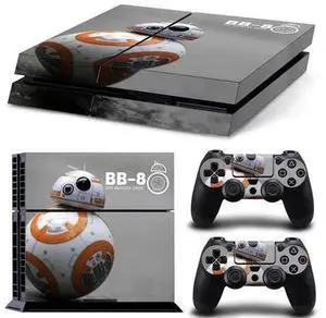 Star Wars BB-8 Vinyl Game Console Skin Sticker for PS4 PS 4 Controller GamePad Printing Protective Film Para(TN-PS4-6162) Star Wars BB-8 Vinyl Game Console Skin Sticker for PS4 PS 4 Controller GamePad Printing Protective Film Para(TN-PS4-6162)