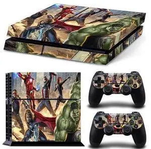 Iron Man Game Console Vinyl Skin Sticker for PS4 Controller GamePad Decal Frinti Protective Film(TN-PS4-1578) Iron Man Game Console Vinyl Skin Sticker for PS4 Controller GamePad Decal Frinti Protective Film(TN-PS4-1578)