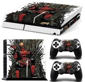 Deadpool Game Console Vinyl Skin Sticker for PS4 Controller GamePad Decal Frinti Protective Film(TN-PS4-2743) Deadpool Game Console Vinyl Skin Sticker for PS4 Controller GamePad Decal Frinti Protective Film(TN-PS4-2743)