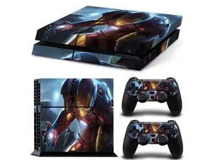 Iron Man Game Console Vinyl Skin Sticker for PS4 Controller GamePad Decal Frinti Protective Film(TN-PS4-1578) Iron Man Game Console Vinyl Skin Sticker for PS4 Controller GamePad Decal Frinti Protective Film(TN-PS4-1578)