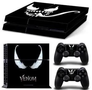 Venom Game Console Vinyl Skin Sticker for PS4 Controller GamePad Decal Printing Protective Film(TN-PS4-7189) Venom Game Console Vinyl Skin Sticker for PS4 Controller GamePad Decal Printing Protective Film(TN-PS4-7189)