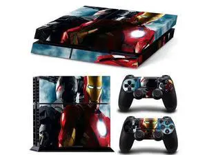 Iron Man Game Console Vinyl Skin Sticker for PS4 Controller GamePad Decal Frinti Protective Film(TN-PS4-1578) Iron Man Game Console Vinyl Skin Sticker for PS4 Controller GamePad Decal Frinti Protective Film(TN-PS4-1578)