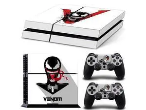 Venom Game Console Vinyl Skin Sticker for PS4 Controller GamePad Decal Printing Protective Film(TN-PS4-7191) Venom Game Console Vinyl Skin Sticker for PS4 Controller GamePad Decal Printing Protective Film(TN-PS4-7191)