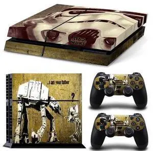 Star Wars Game Console Vinyl Skin Sticker for PS4 Controller GamePad Decal Printing Protective Film(TN-PS4-1892) Star Wars Game Console Vinyl Skin Sticker for PS4 Controller GamePad Decal Printing Protective Film(TN-PS4-1892)
