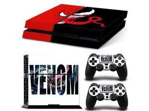 Venom Game Console Vinyl Skin Sticker for PS4 Controller GamePad Decal Printing Protective Film(TN-PS4-7173) Venom Game Console Vinyl Skin Sticker for PS4 Controller GamePad Decal Printing Protective Film(TN-PS4-7173)