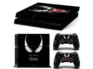 Venom Game Console Vinyl Skin Sticker for PS4 Controller GamePad Decal Printing Protective Film(TN-PS4-7179) Venom Game Console Vinyl Skin Sticker for PS4 Controller GamePad Decal Printing Protective Film(TN-PS4-7179)