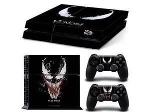 Venom Game Console Vinyl Skin Sticker for PS4 Controller GamePad Decal Printing Protective Film(TN-PS4-7183) Venom Game Console Vinyl Skin Sticker for PS4 Controller GamePad Decal Printing Protective Film(TN-PS4-7183)
