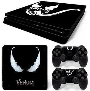 Venom Skin Sticker Protective Film for Slim PS4 PS4Slim Console 2 Controllers Accessories Para(TN-PS4Slim-2109) Venom Skin Sticker Protective Film for Slim PS4 PS4Slim Console 2 Controllers Accessories Para(TN-PS4Slim-2109)