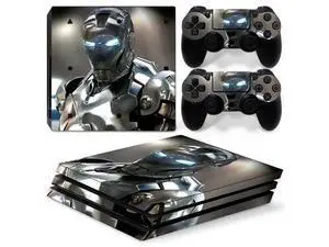 Iron Man Vinyl Skin Sticker for PS4 Pro Console 2 Controllers Decal Film Para Game Accessories(TN-P4Pro-0985) Iron Man Vinyl Skin Sticker for PS4 Pro Console 2 Controllers Decal Film Para Game Accessories(TN-P4Pro-0985)