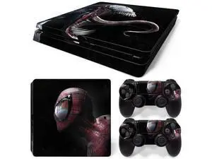 Venom Skin Sticker Protective Film for Slim PS4 PS4Slim Console 2 Controllers Accessories Para(TN-PS4Slim-2097) Venom Skin Sticker Protective Film for Slim PS4 PS4Slim Console 2 Controllers Accessories Para(TN-PS4Slim-2097)