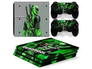 Deadpool Vinyl Skin Sticker for PS4 Pro Console 2 Controllers Decal Film Para Game Accessories(TN-P4Pro-5046) Deadpool Vinyl Skin Sticker for PS4 Pro Console 2 Controllers Decal Film Para Game Accessories(TN-P4Pro-5046)