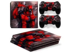 Deadpool Vinyl Skin Sticker for PS4 Pro Console 2 Controllers Decal Film Para Game Accessories(TN-P4Pro-5054) Deadpool Vinyl Skin Sticker for PS4 Pro Console 2 Controllers Decal Film Para Game Accessories(TN-P4Pro-5054)