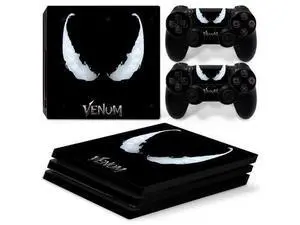 Venom Vinyl Skin Sticker for PS4 Pro Console 2 Controllers Decal Full Film Para Game Accessories(TN-P4Pro-7274) Venom Vinyl Skin Sticker for PS4 Pro Console 2 Controllers Decal Full Film Para Game Accessories(TN-P4Pro-7274)