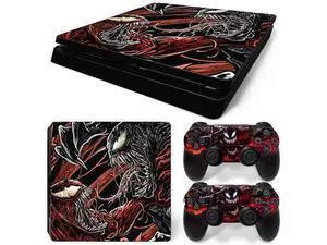 Venom Skin Sticker Protective Film for Slim PS4 PS4Slim Console 2 Controllers Accessories Para(TN-PS4Slim-2108) Venom Skin Sticker Protective Film for Slim PS4 PS4Slim Console 2 Controllers Accessories Para(TN-PS4Slim-2108)