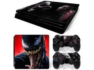 Venom Skin Sticker Protective Film for Slim PS4 PS4Slim Console 2 Controllers Accessories Para(TN-PS4Slim-2104) Venom Skin Sticker Protective Film for Slim PS4 PS4Slim Console 2 Controllers Accessories Para(TN-PS4Slim-2104)