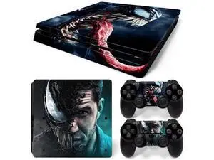 Venom Skin Sticker Protective Film for Slim PS4 PS4Slim Console 2 Controllers Accessories Para(TN-PS4Slim-2101) Venom Skin Sticker Protective Film for Slim PS4 PS4Slim Console 2 Controllers Accessories Para(TN-PS4Slim-2101)