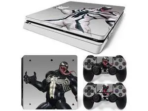 Venom Skin Sticker Protective Film for Slim PS4 PS4Slim Console 2 Controllers Accessories Para(TN-PS4Slim-2110) Venom Skin Sticker Protective Film for Slim PS4 PS4Slim Console 2 Controllers Accessories Para(TN-PS4Slim-2110)