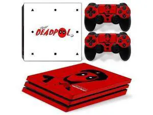 Deadpool Vinyl Skin Sticker for PS4 Pro Console 2 Controllers Decal Film Para Game Accessories(TN-P4Pro-5061) Deadpool Vinyl Skin Sticker for PS4 Pro Console 2 Controllers Decal Film Para Game Accessories(TN-P4Pro-5061)