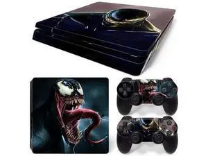 Venom Skin Sticker Protective Film for Slim PS4 PS4Slim Console 2 Controllers Accessories Para(TN-PS4Slim-2107) Venom Skin Sticker Protective Film for Slim PS4 PS4Slim Console 2 Controllers Accessories Para(TN-PS4Slim-2107)
