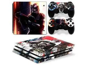 Star Wars Vinyl Skin Sticker for PS4 Pro Console 2 Controllers Decal Full Film Para Game Accessories(TN-P4Pro-0062) Star Wars Vinyl Skin Sticker for PS4 Pro Console 2 Controllers Decal Full Film Para Game Accessories(TN-P4Pro-0062)