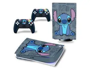 Stitch Vinyl Skin Sticker for PS5 Disk Dick P S 5 Console Controller Full Game Protective Film(TN-PS5Disk-3113) Stitch Vinyl Skin Sticker for PS5 Disk Dick P S 5 Console Controller Full Game Protective Film(TN-PS5Disk-3113)