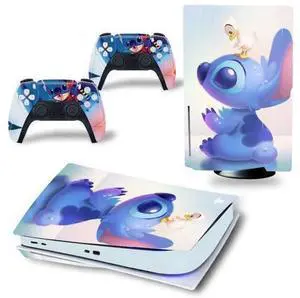 Stitch Vinyl Skin Sticker for PS5 Disk Dick P S 5 Console Controller Full Game Protective Film(TN-PS5Disk-3108) Stitch Vinyl Skin Sticker for PS5 Disk Dick P S 5 Console Controller Full Game Protective Film(TN-PS5Disk-3108)