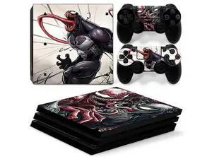 Venom Vinyl Skin Sticker for PS4 Pro Console 2 Controllers Decal Full Film Para Game Accessories(TN-P4Pro-7278) Venom Vinyl Skin Sticker for PS4 Pro Console 2 Controllers Decal Full Film Para Game Accessories(TN-P4Pro-7278)